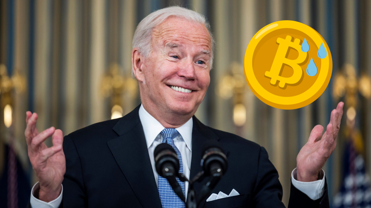 Joe Biden, presidente dos Estados Unidos, não liga para o bitoin (BTC)