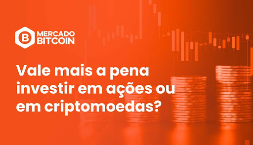 Investir em ações ou em criptomoedas