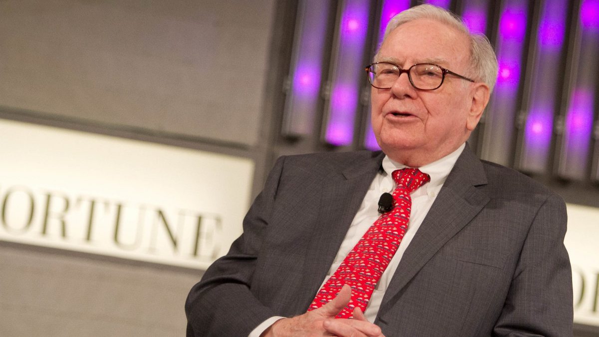 O bilionário Warren Buffett, CEO da Berkshire Hathaway
