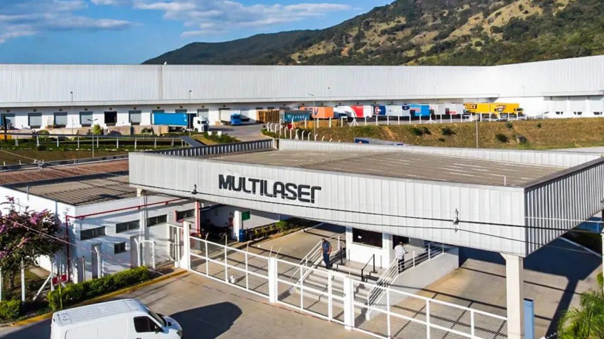 Fábrica da Multilaser (MLAS3) em Extrema, MG