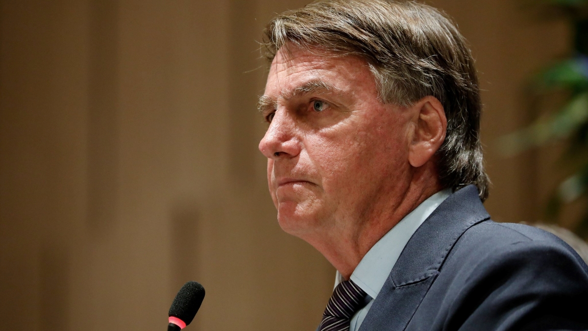O ex-presidente Jair Bolsonaro