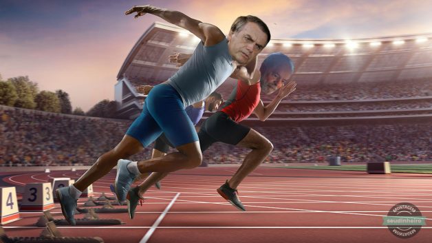 Lula vs Bolsonaro em uma corrida