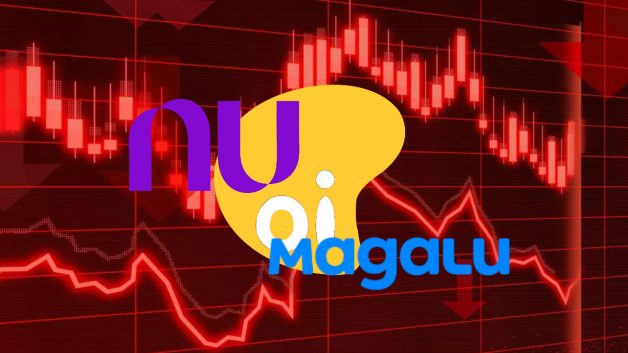 ações oi magazine luiza e nubank