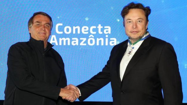 jair bolsonaro e elon musk