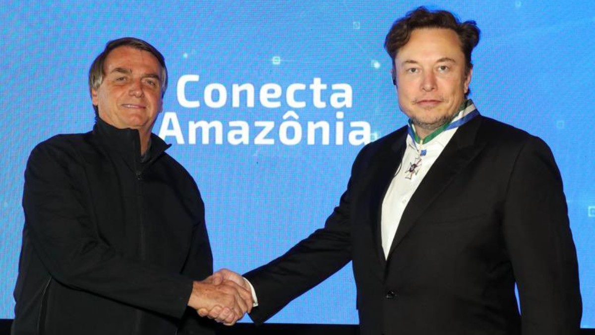 jair bolsonaro e elon musk