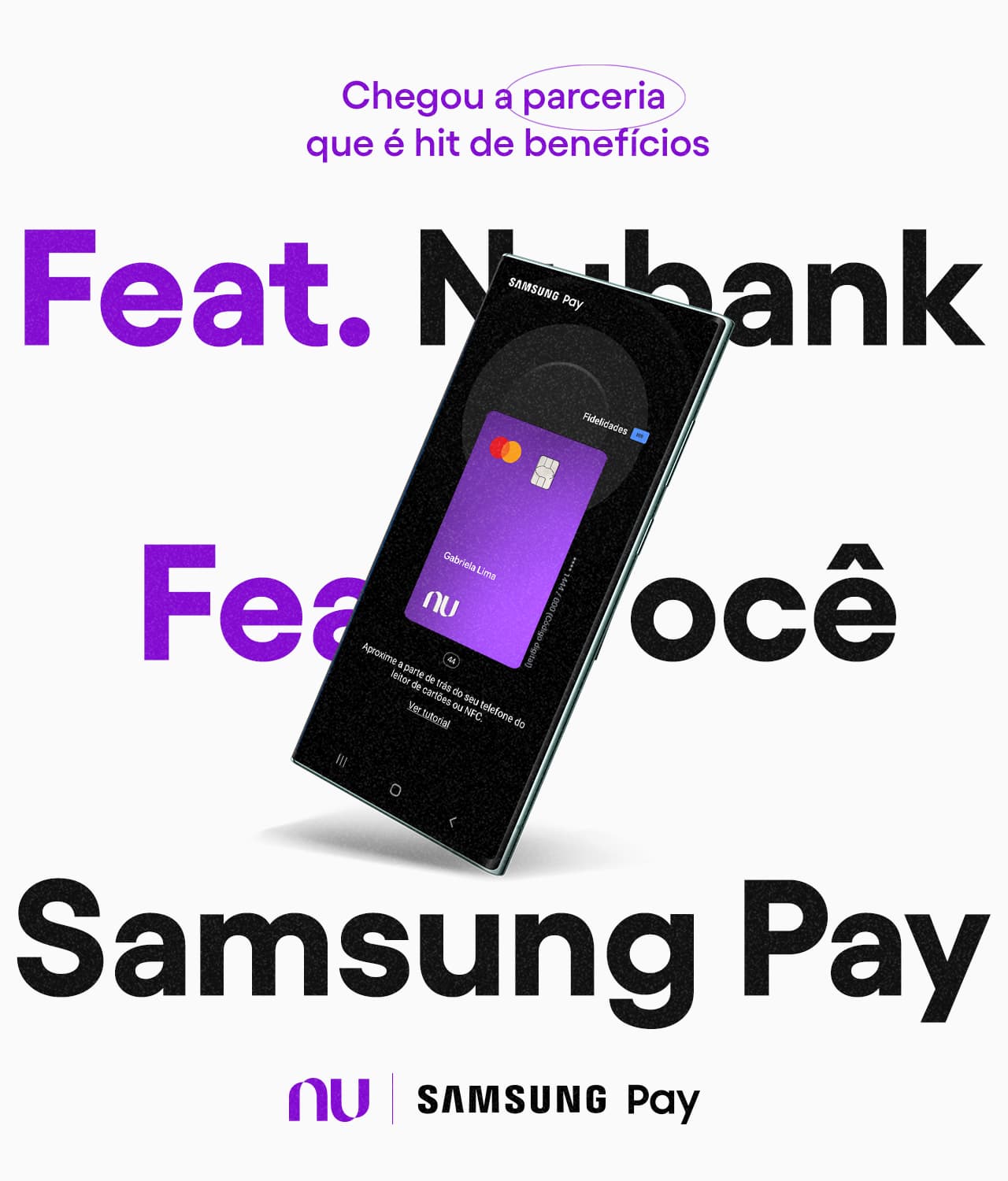 carteira digital nubank e samsung pay