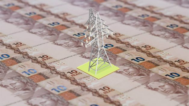 torre transmissão energia elétrica dinheiro