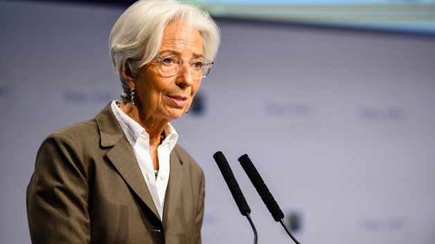 A presidente do Banco Central Europeu (BCE), Christine Lagarde.