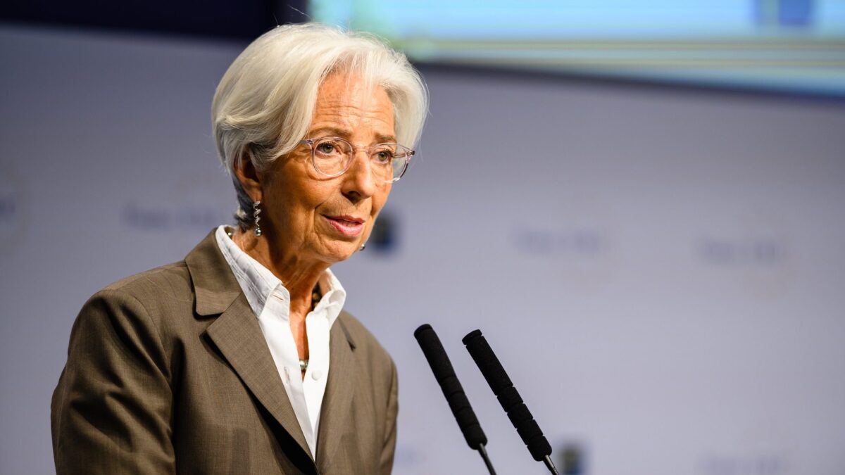 A presidente do Banco Central Europeu (BCE), Christine Lagarde.