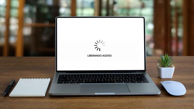 Imagem de computador liberando acesso para MEIs e Simples nacional