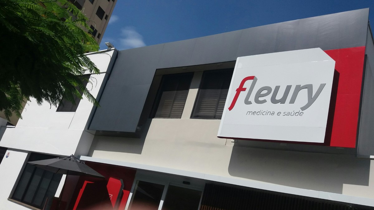 Fachada de unidade do Fleury (FLRY3)
