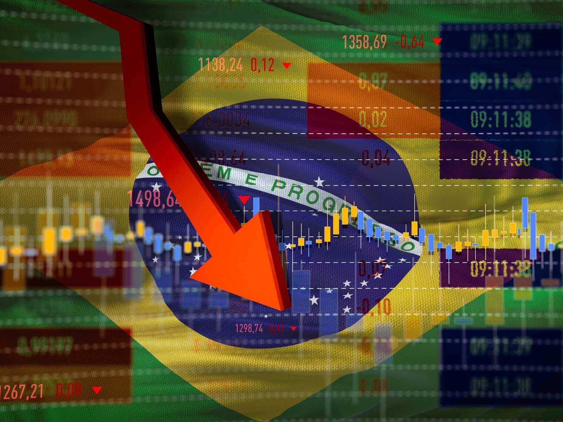 Bolsa não para de cair