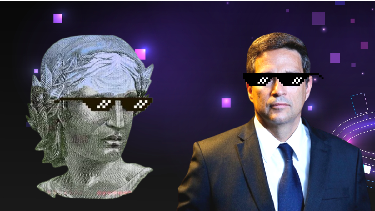 Roberto Campos Neto participa de evento sobre real digital, a criptomoeda do BC