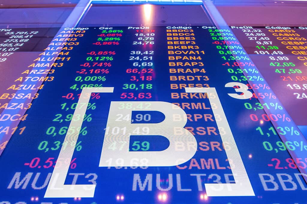 B3, bolsa de valores brasileira