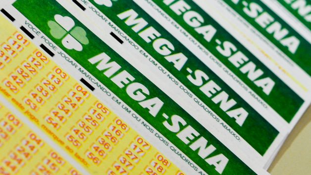Bilhetes de aposta da Mega Sena