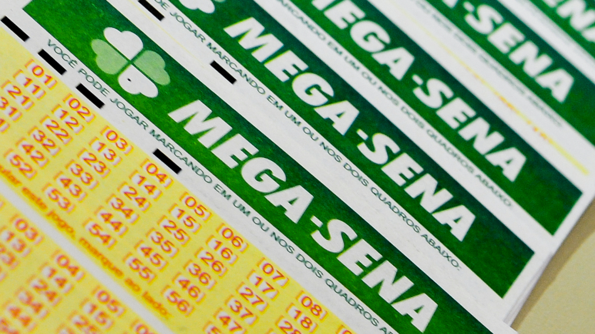 Bilhetes de aposta da Mega Sena