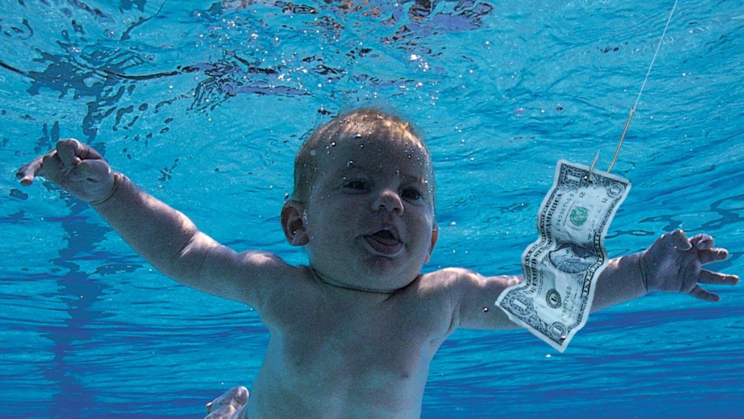 Capa do álbum Nevermind, do Nirvana
