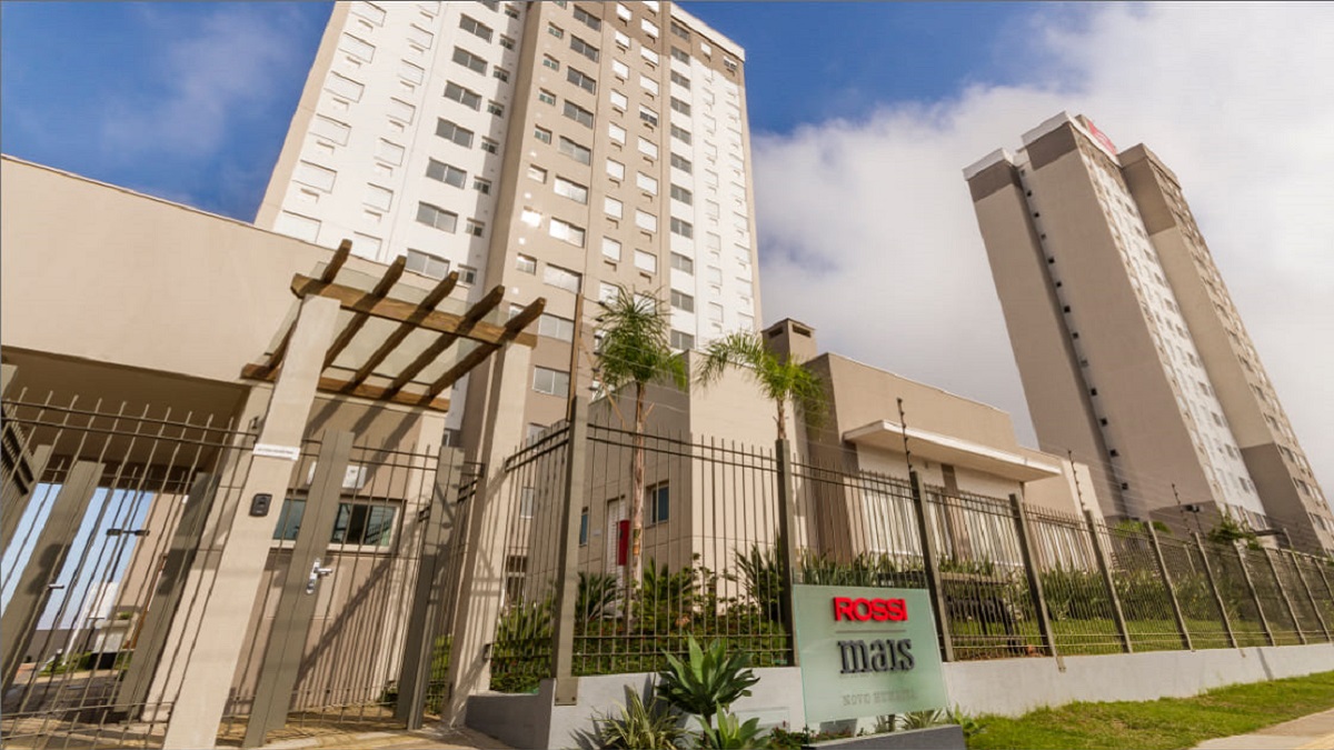 Fachada do conjunto de edifícios Rossi Mais, em Porto Alegre (RS), construído pela Rossi (RSID3)