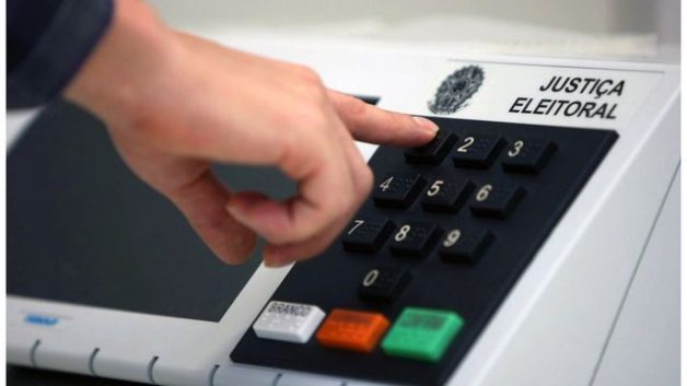Urnas eletrônicas, usadas nas eleições