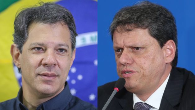 Fernando Haddad e Tarcísio Freitas