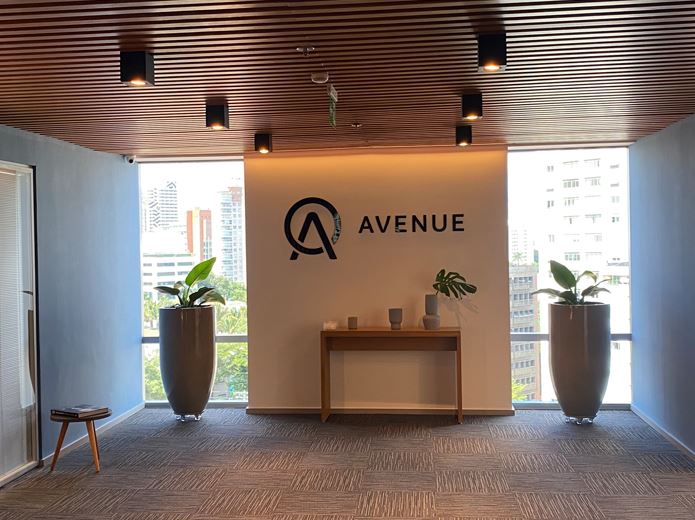 Escritório da Avenue no Brasil