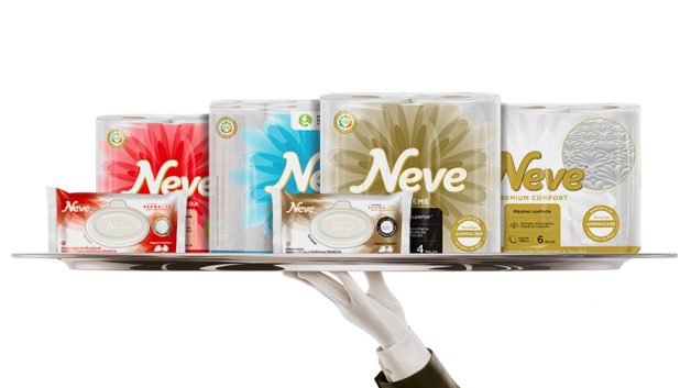 Papel higiênico Neve, da Kimberly-Clark, cujos ativos no Brasil foram adquiridos pela Suzano (SUZB3)