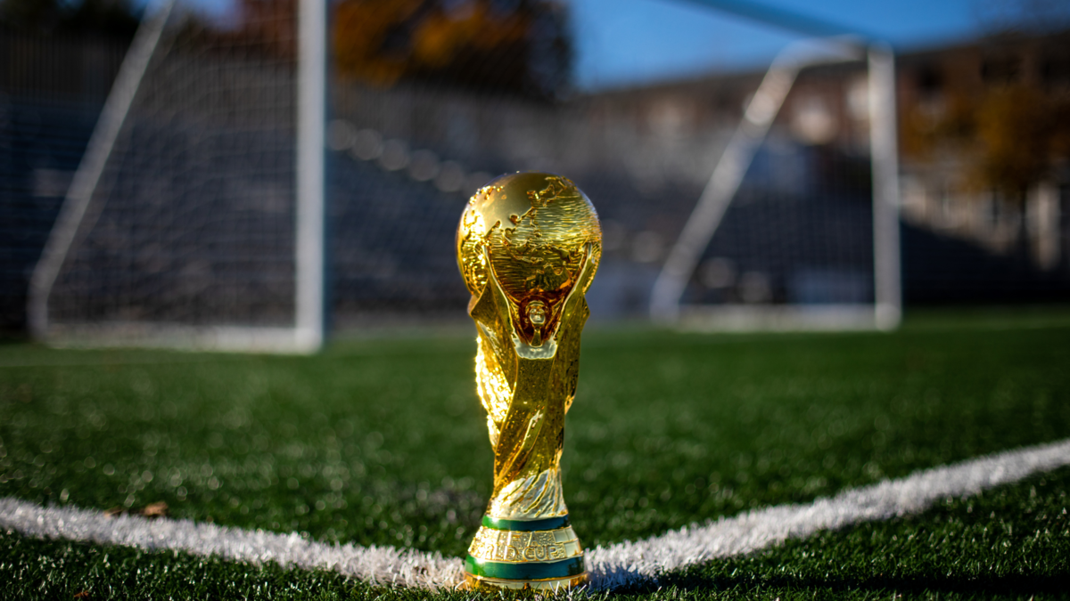 Taça, troféu, copa do mundo, futebol 2022