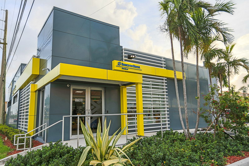 Agência do BB Americas na cidade de Aventura, na Flórida, EUA
