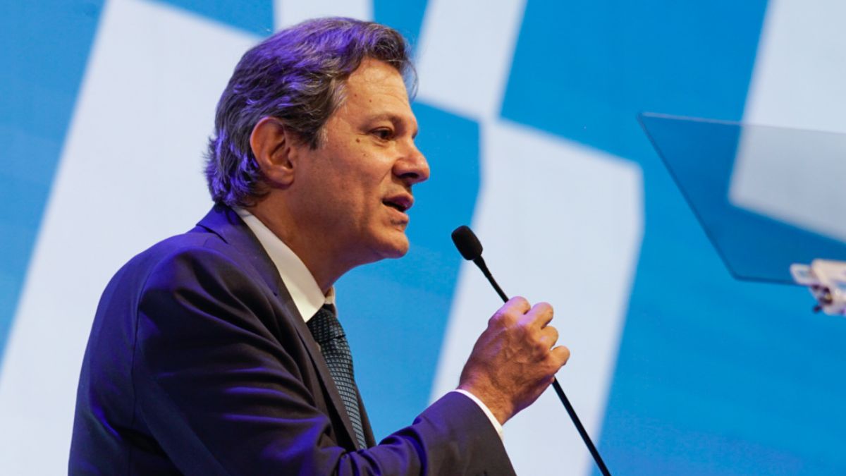 Fernando Haddad discursa em evento da Febraban / bolsa de valores