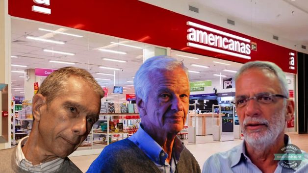 Jorge Paulo Lemann, Marcel Herrmann Telles e Carlos Alberto Sicupira, bilionários acionistas da Americanas (AMER3)