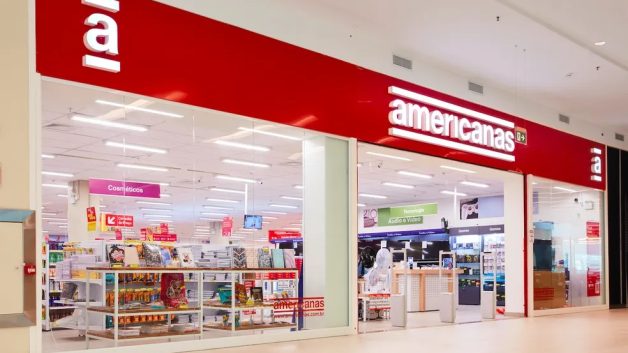 Fachada de loja da Americanas