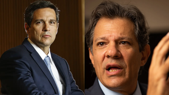 Fernando Haddad e Roberto campos neto