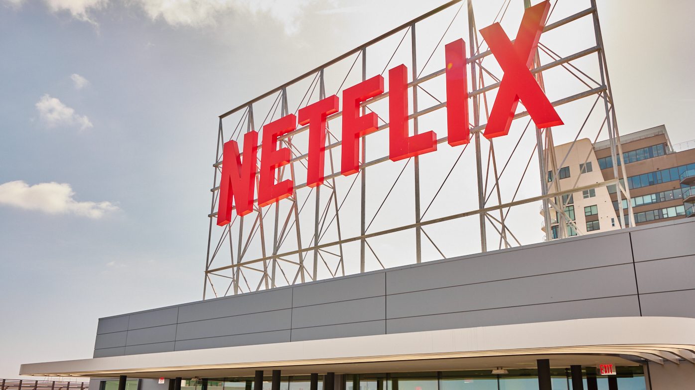 Fachada da Netflix
