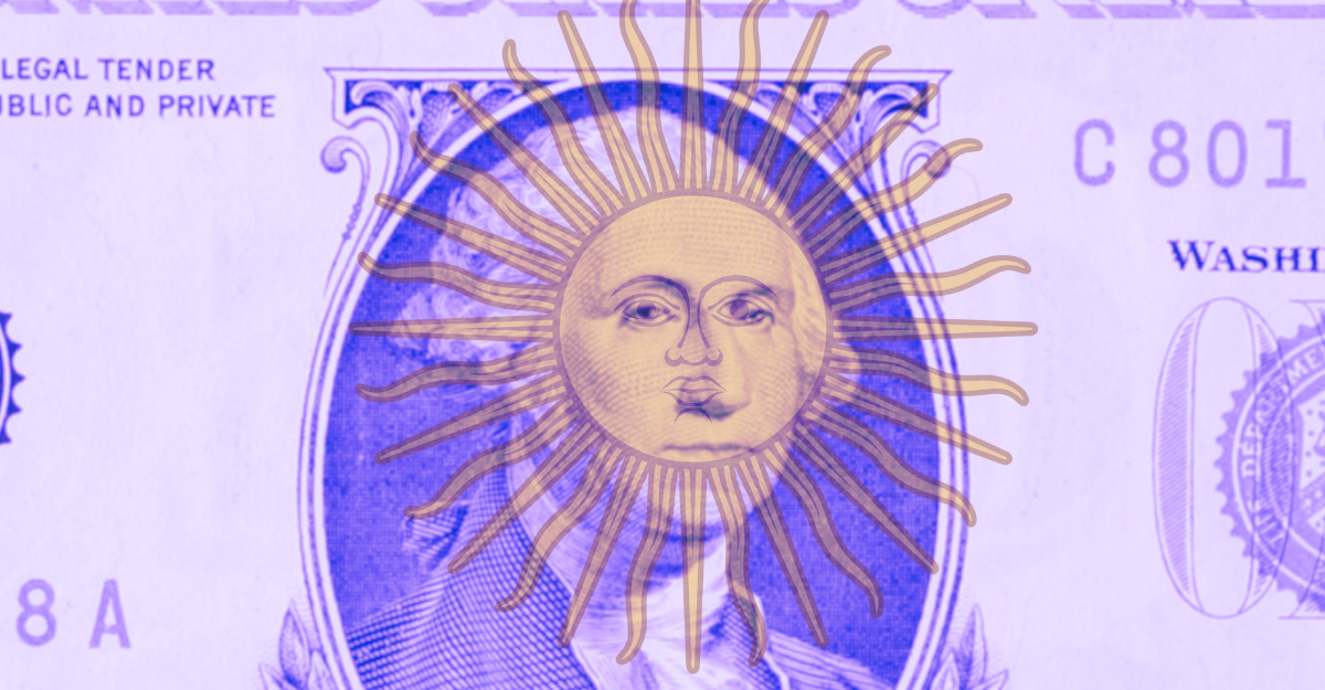 Dólar peso argentino moeda, Argentina, Estados Unidos moeda norte-americana
