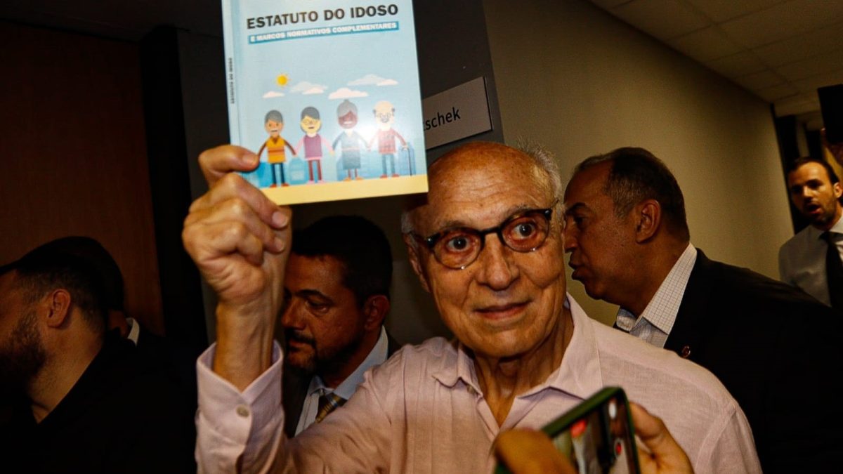 O deputado estadual Eduardo Suplicy (PT)