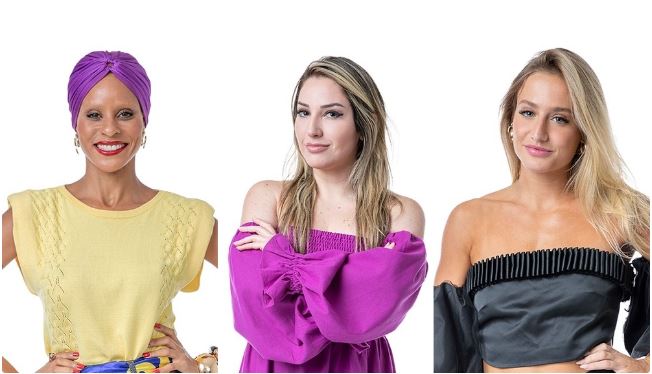 Aline Wirley, Amanda e Bruna Griphao, finalistas do BBB 23