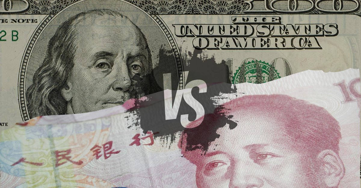 Dólar contra yuan China usa mais própria moeda do que a americana