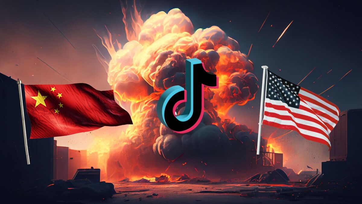 guerra entre china e EUA coloca TikTok na mira