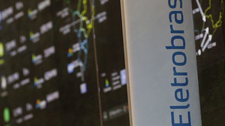 Painel na sede da Eletrobras