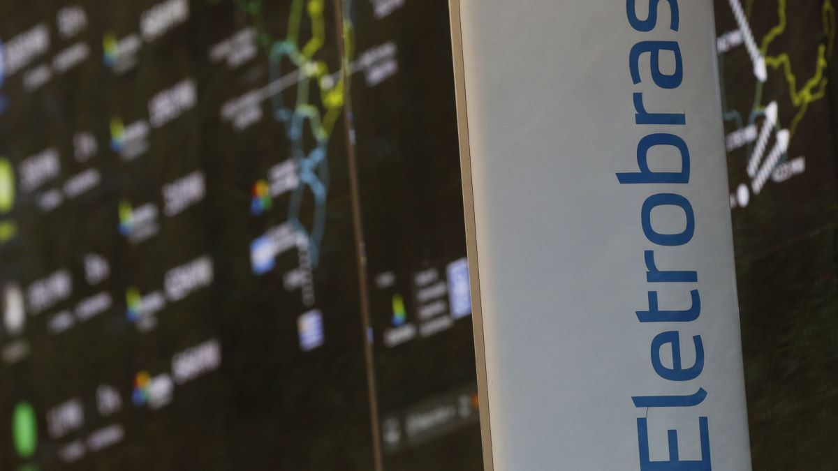 Painel na sede da Eletrobras