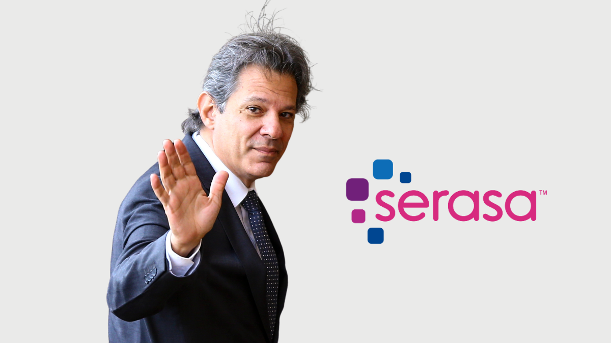 Haddad dando adeus ao Serasa