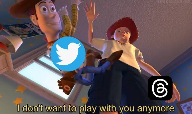 Meme Twitter e Threads