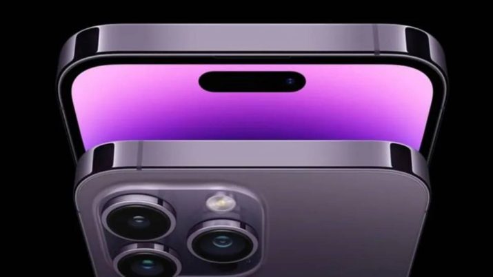 Imagem vista de cima do novo Iphone15