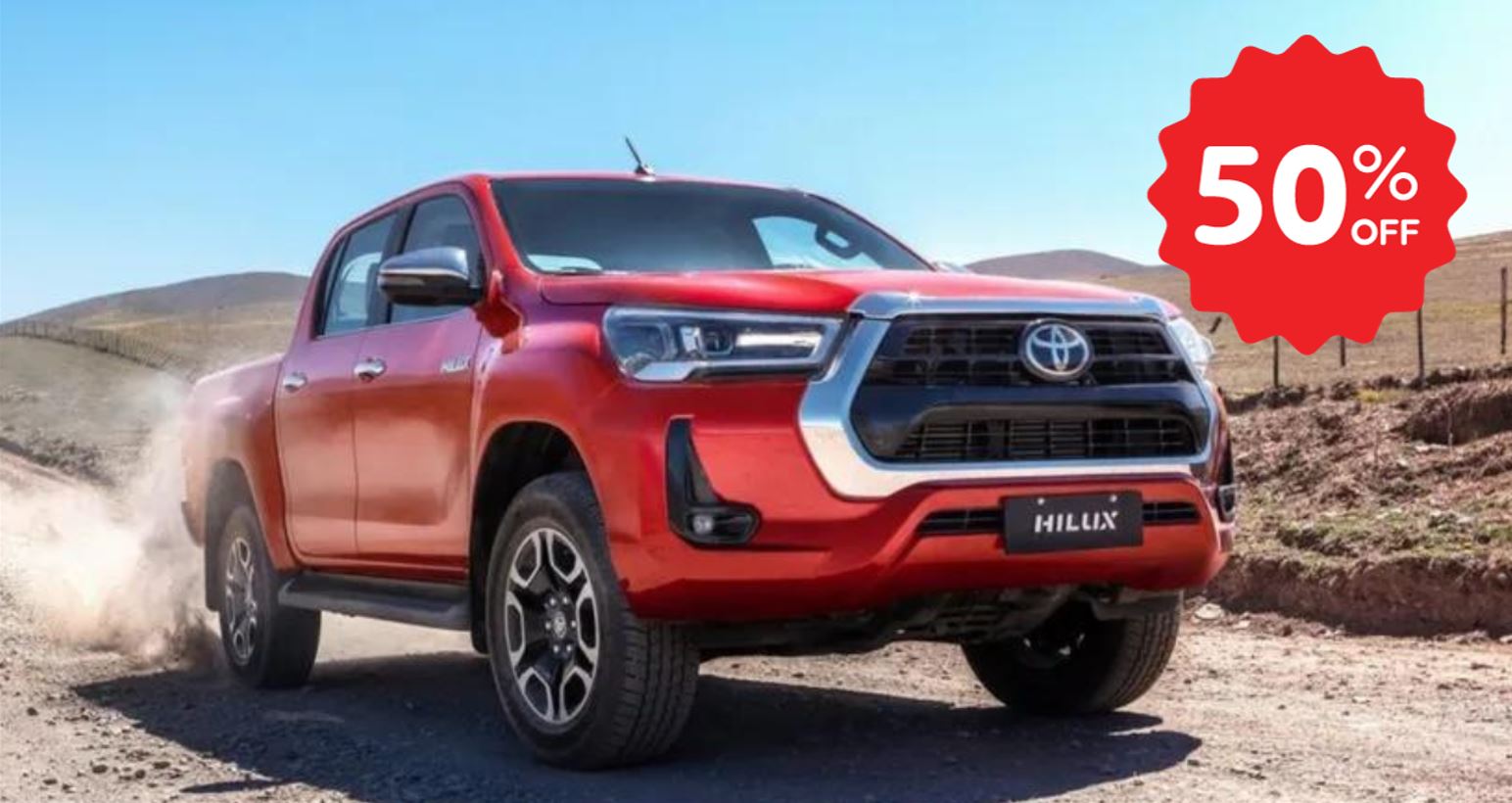 hilux 2023 com desconto de 50% carro