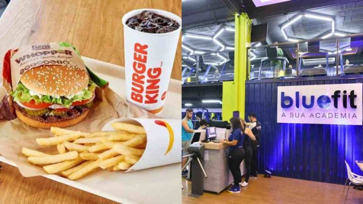 Burguer King e Blue Fit