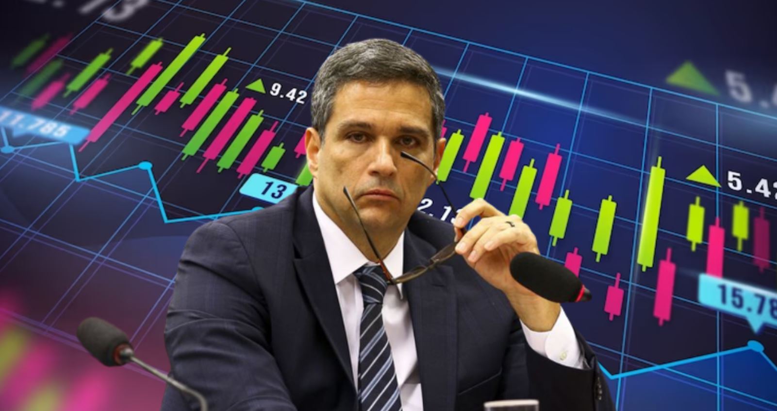 campos neto selic taxa de juros ações
