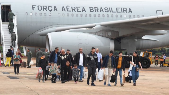 Repatriados da Faixa de Gaza