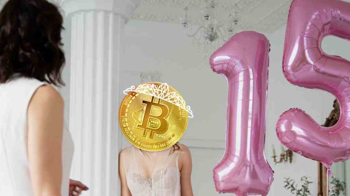 Bitcoin (BTC) fez 15 anos e criptomoedas caem