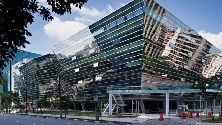 Edifício Faria Lima 3500, que pertence ao Itaú