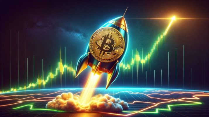 Bitcoin (BTC) em disparada